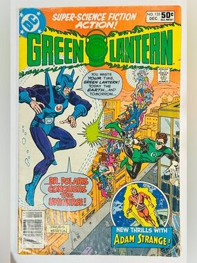 1980 DC Comics Green Lantern #135, with OJ Simpson-Dingo Ad Back Cover